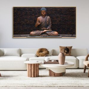 lord-buddha-meditating-statue-canvas-wall-painting