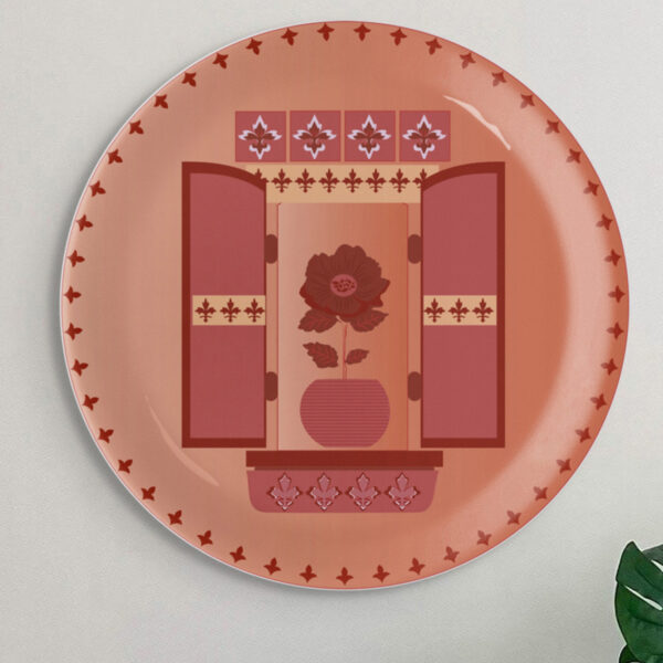 vibrant-bohemian-art-for-spaces-collage-porcelain-plate-set-of-4