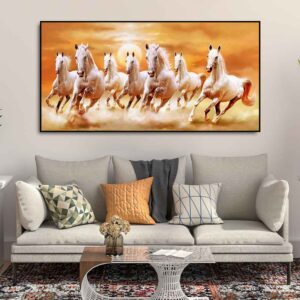 beautiful-seven-running-horses-canvas-big-wall-painting-1