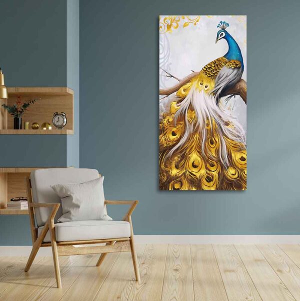 premium-canvas-wall-painting-of-golden-birds-flying-over-the-dark-forest-copy