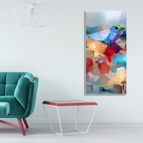 abstract-colorful-bird-and-flower-canvas-wall-painting