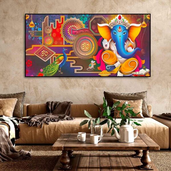 auspicious-lord-ganpati-ganesha-canvas-wall-painting
