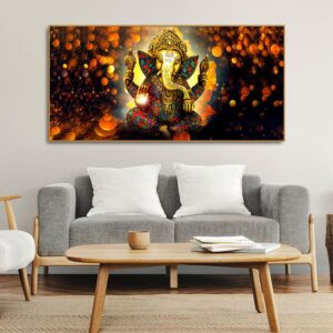 lord-ganpati-ganesha-premium-canvas-wall-painting