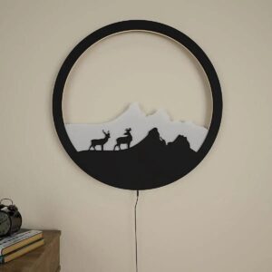 beautiful-scenery-deer-wooden-led-wall-light-backlit-wall-art