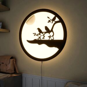 chirping-birds-rounded-backlit-wooden-wall-decor-with-led-night-light