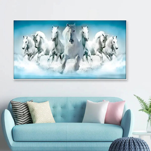 seven-dynamic-horses-canvas-wall-painting