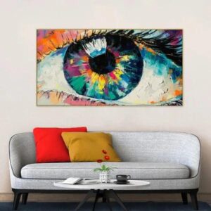 contemporary-design-canvas-painting-of-beautiful-eyes