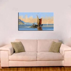 canvas-wall-art-of-a-fisherman-in-ocean-scenery