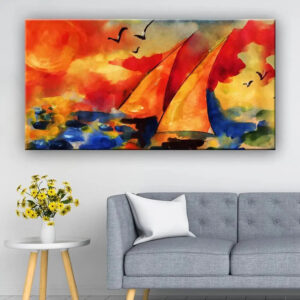 modern-art-canvas-printed-painting-of-a-sailing-ship