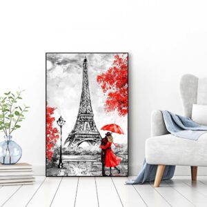 couple-at-eiffel-tower-floating-canvas-wall-painting